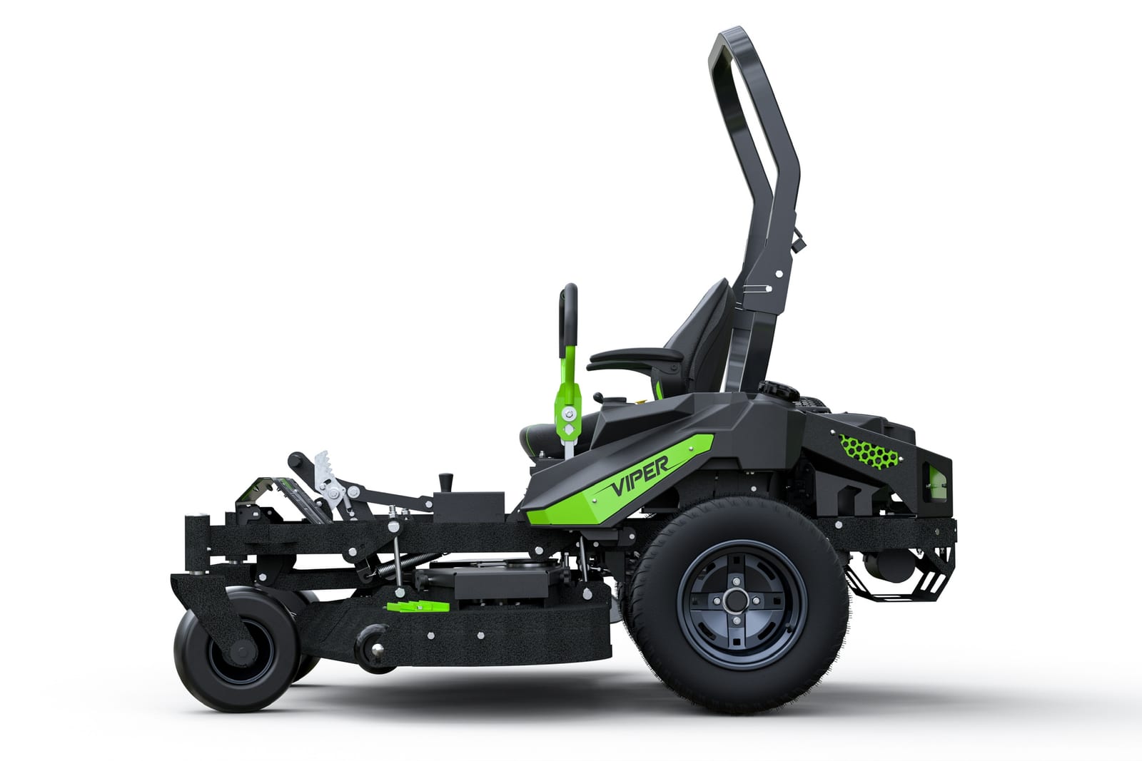 Green Viper V-600 Pro, left-side profile studio shot